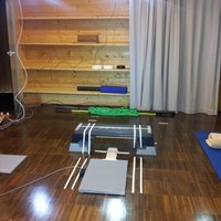 Lab for ice testing of ice hockey players - 8 cameras, EMG and force plates