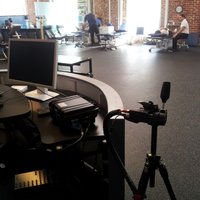 The desk for movement evaluations in Santa Barbara Arthrokinetic Institute